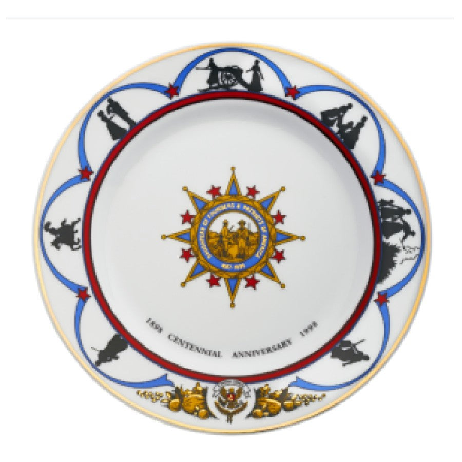DFPA Centennial Plate Set of (4)