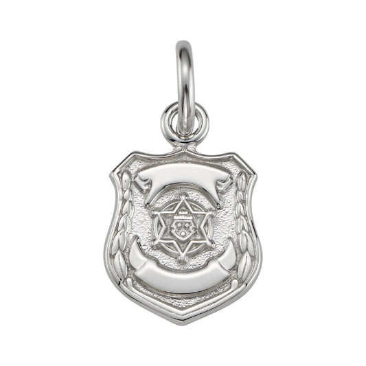 14K GOLD POLICE BADGE CHARM