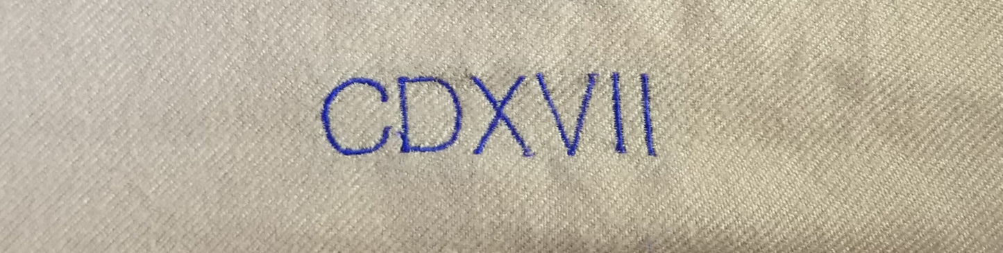 Custom Embroidered Scarf