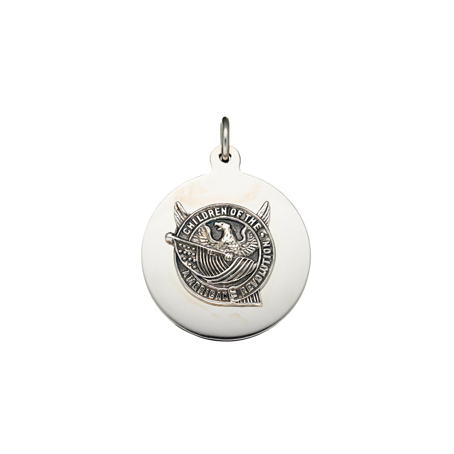 C.A.R. Disc Charm - Silver