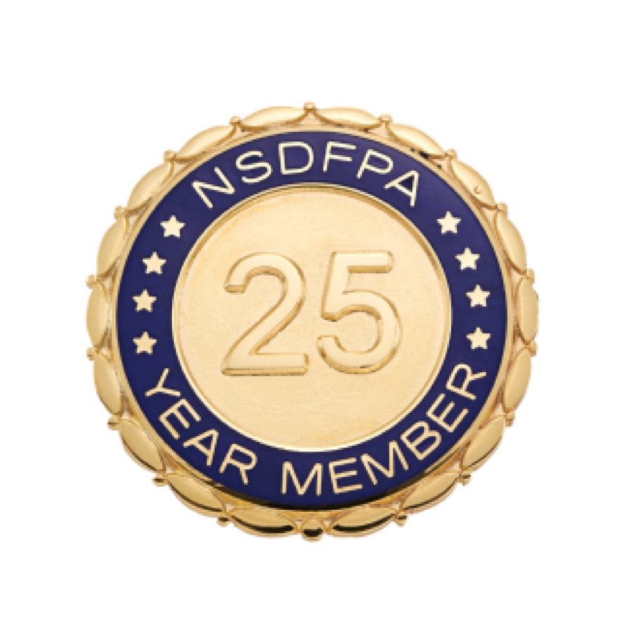 DFPA 25 Year Member