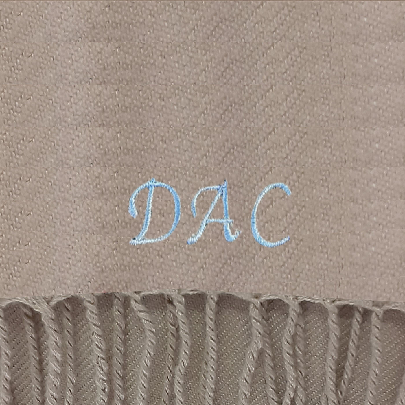 Custom Embroidered Scarf