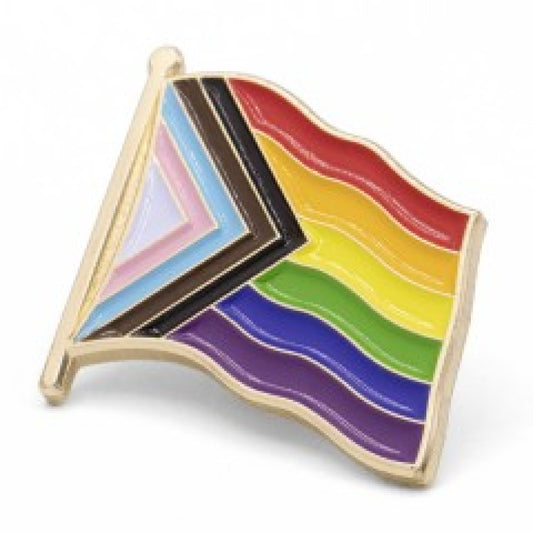 All Inclusive Gay Pride Flag Pin