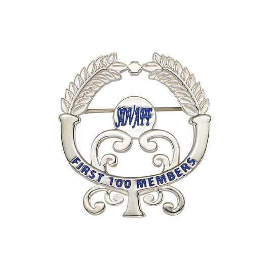 SDVAFF First 100 Members Pin