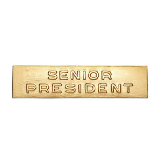 C.A.R. Senior Society President Bar