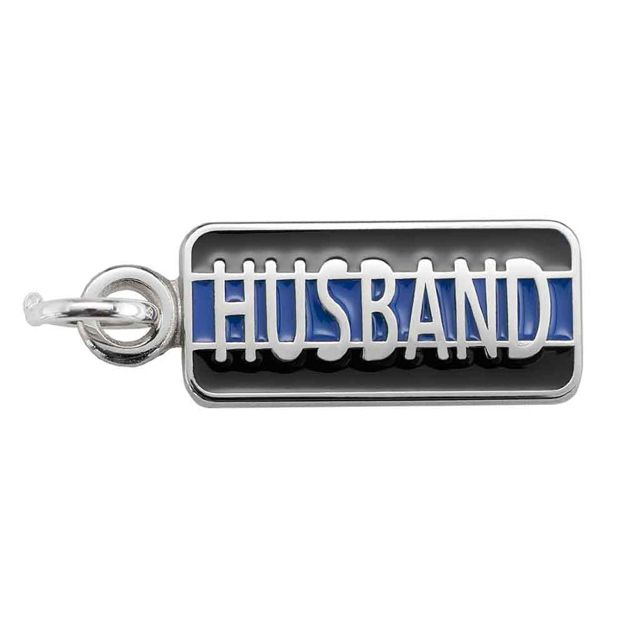 THIN BLUE LINE HUSBAND CHARM