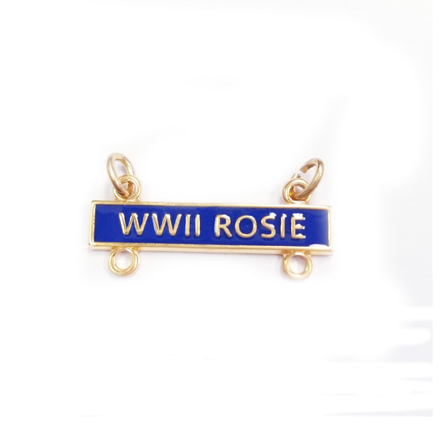 WWII Rosie Enamel Bar w/loops