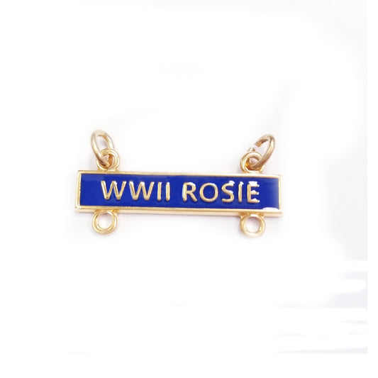 WWII Rosie Enamel Bar w/loops