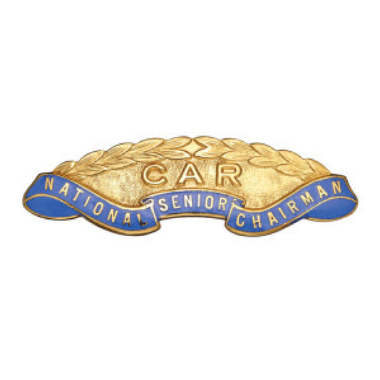 C.A.R. Senior National Chairman Pin