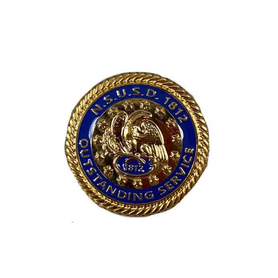 1812 Outstanding Service Pin – Hamilton Insignia